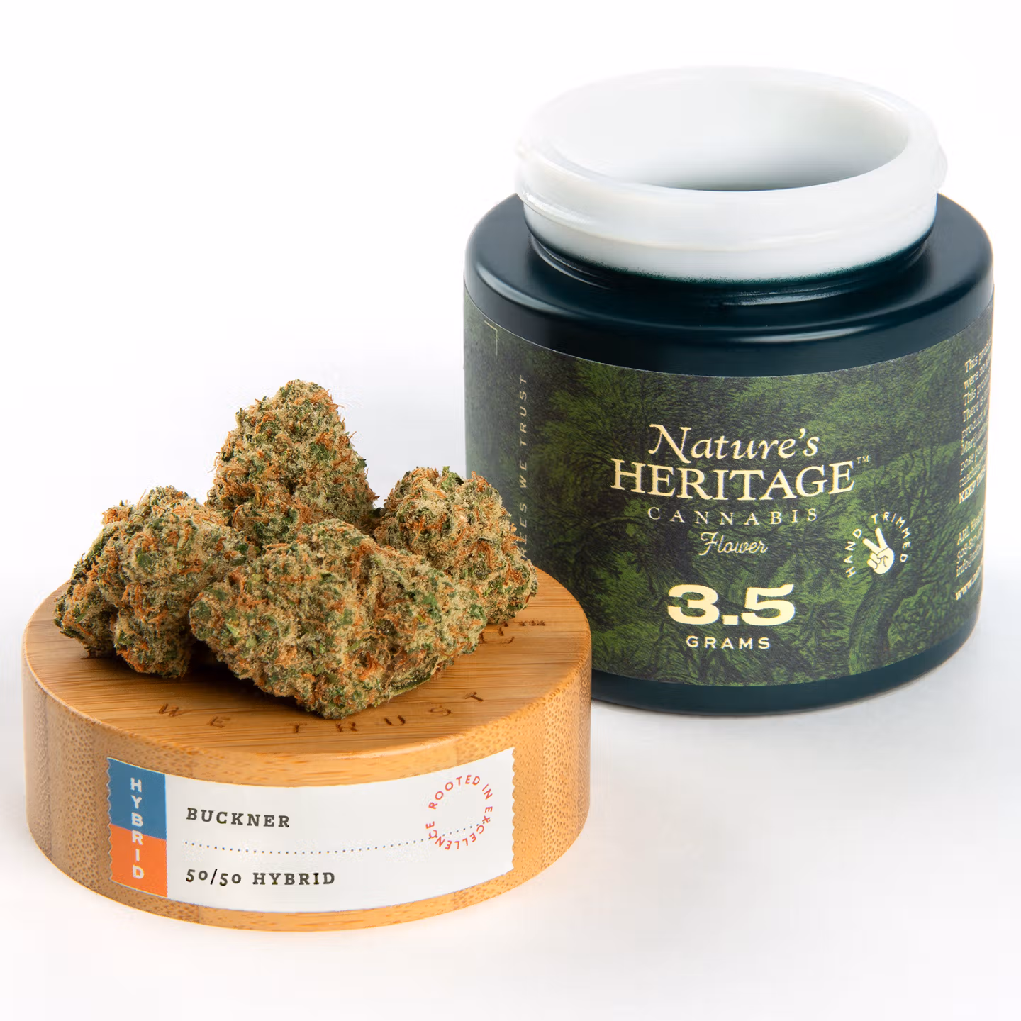 Photograph of product: Flower | Nature's Heritage | Buckner - 3.5g