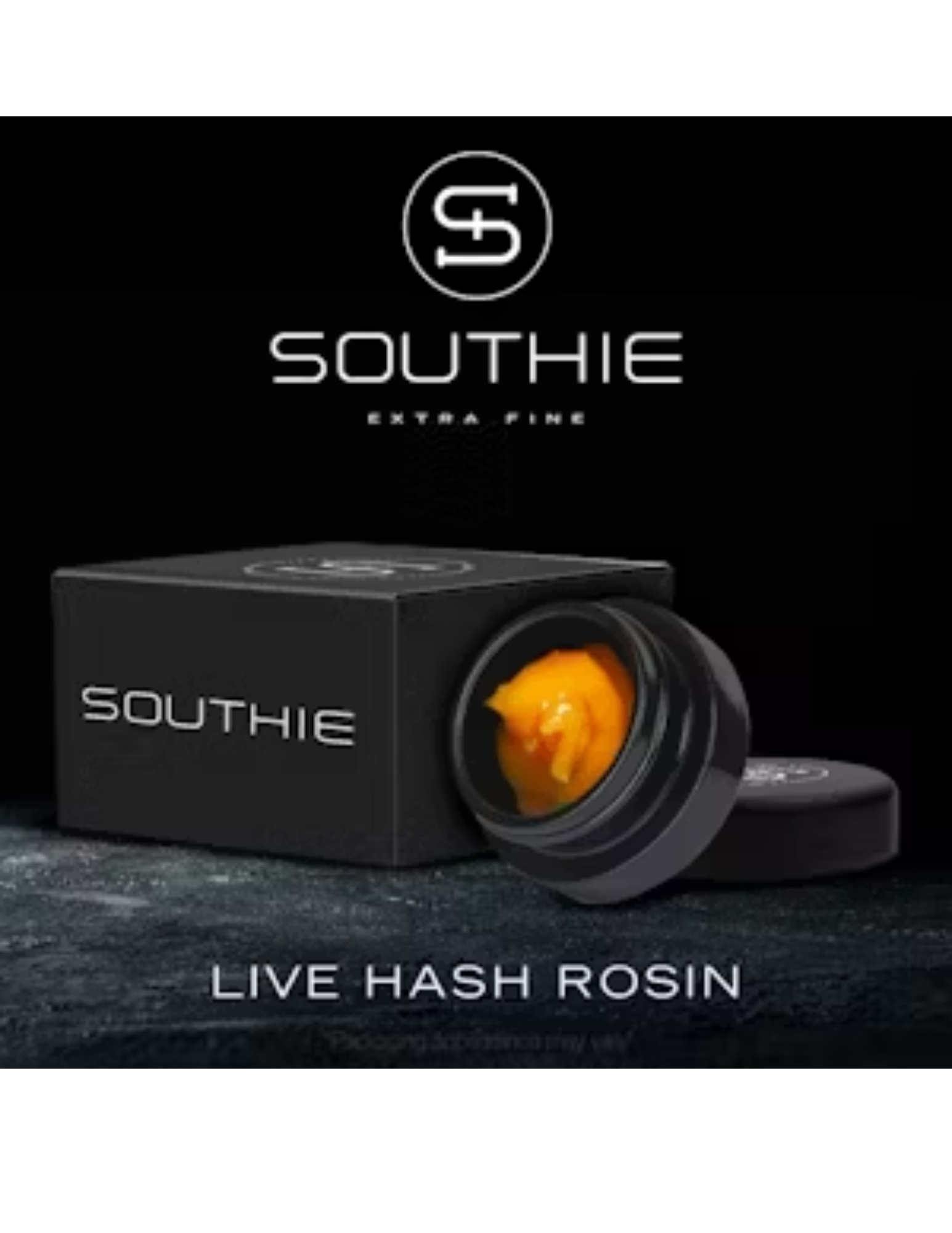 Photograph of product: Southie - Cheddar Cheese - Live au chocolat Rosin