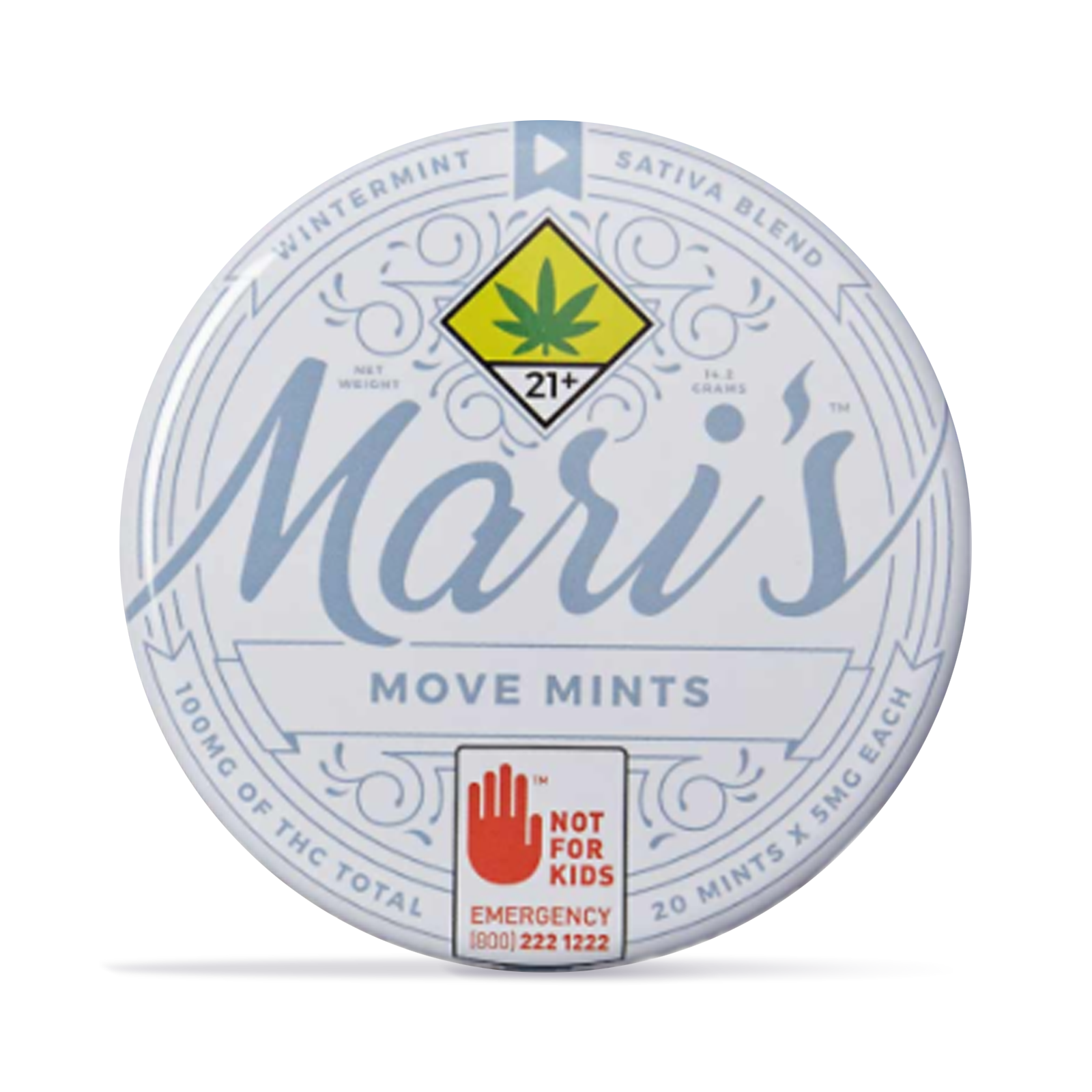 Photograph of Product: Wintermint Move Mints 20-pack
