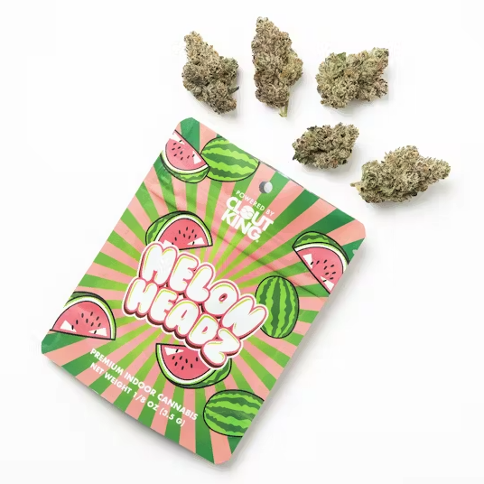 Photograph of product: Clout King Pre-Pack - Melon Headz - 3.5g