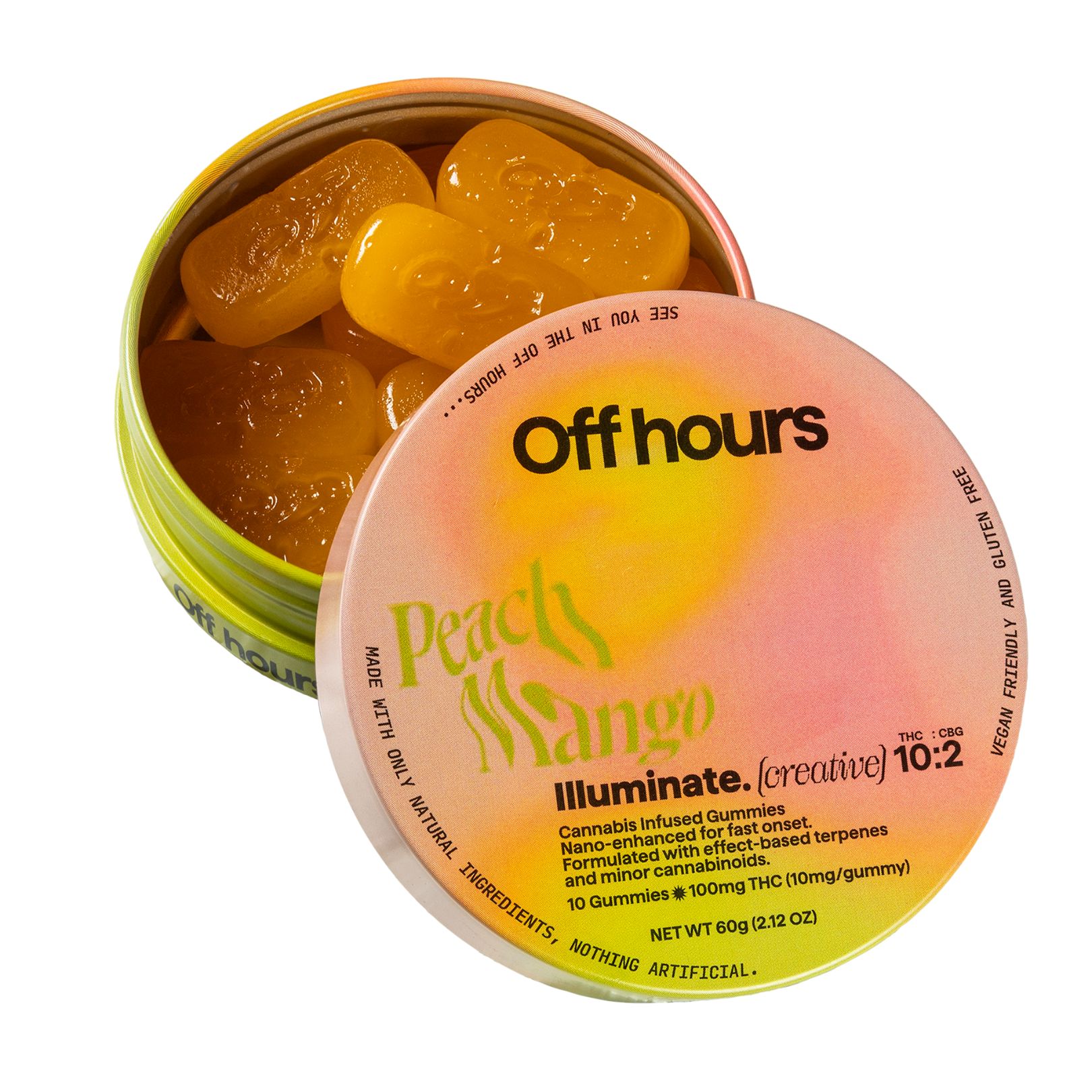 Photograph of product: Illuminate | Peach Mango | 10:2 | 10pk