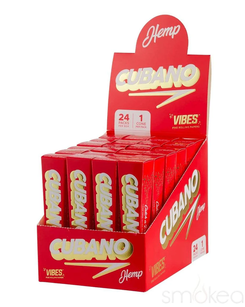 Photograph of product: Cubano Hemp Cone - King Size - 1pk