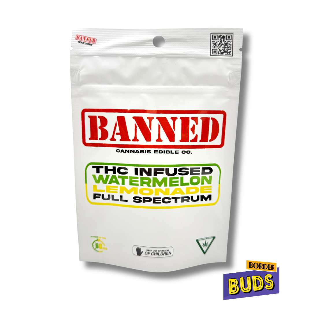 Photograph of product: Watermelon Lemonade | Banned | 200mg | Gummies