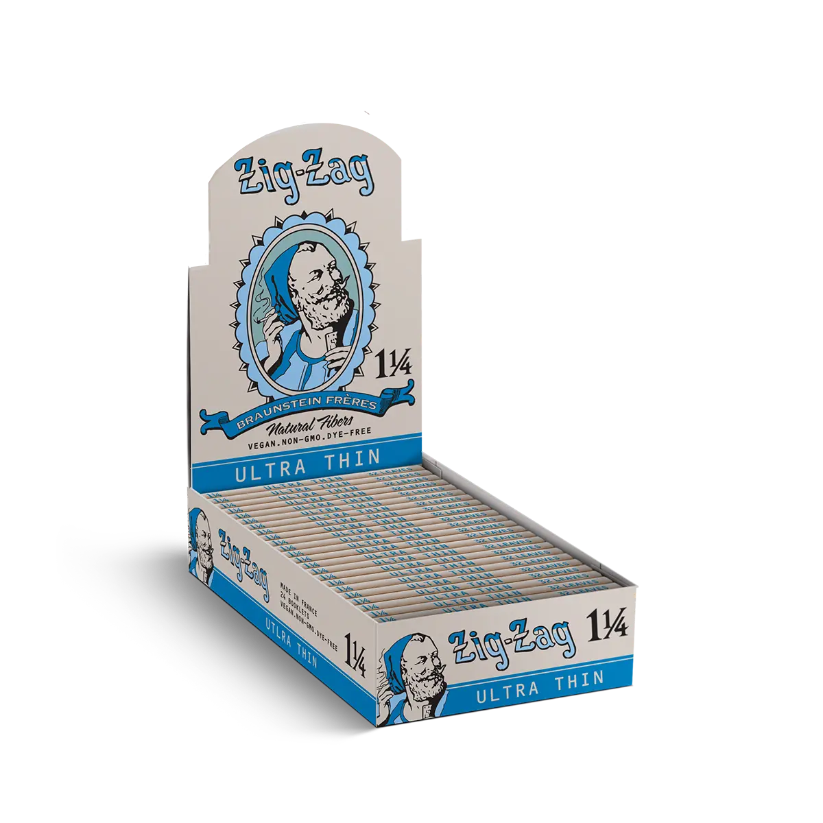 Photograph of product: Zig Zag | 1 1/4 Ultra Thin Papers