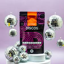 Photograph of product: Discos 10mg Radzberry Chews - 100mg