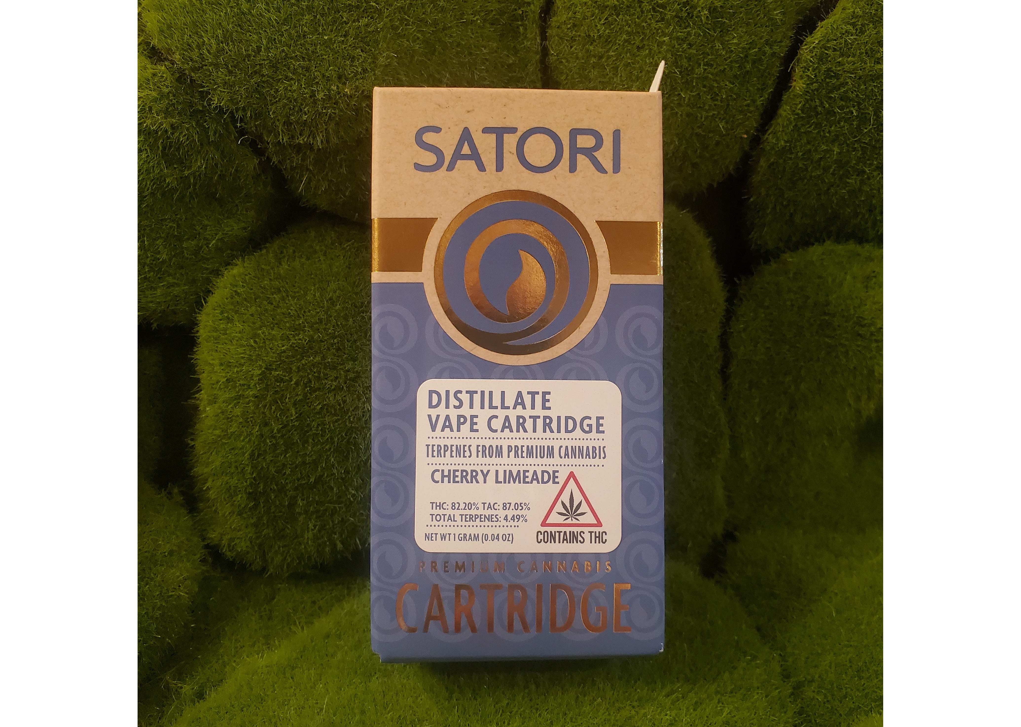 Photograph of product: Distillate Vape Cart | Cherry Limeade | Satori
