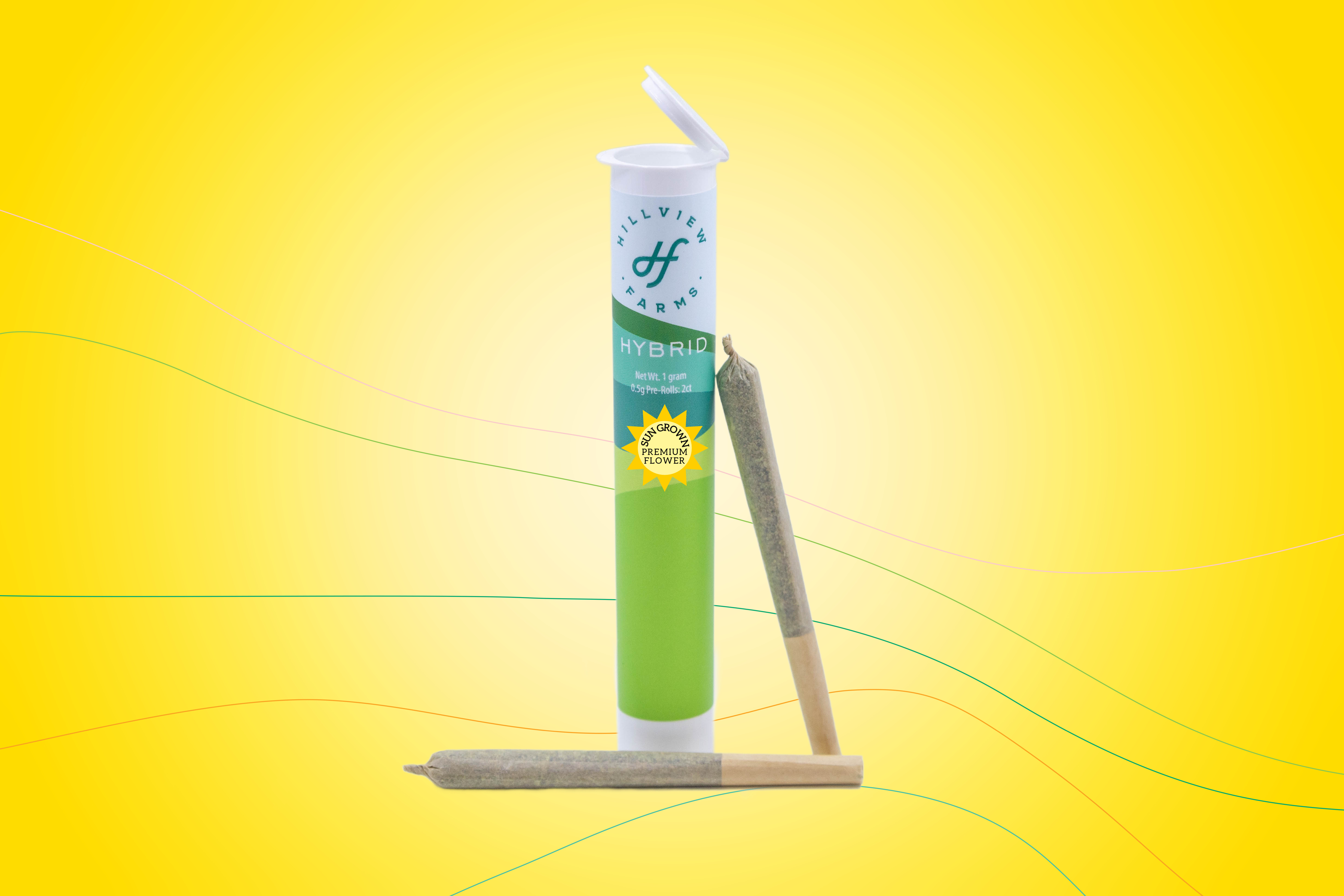 Photograph of product: Hillview | Zesty Parm | 2pk Pre-Rolls