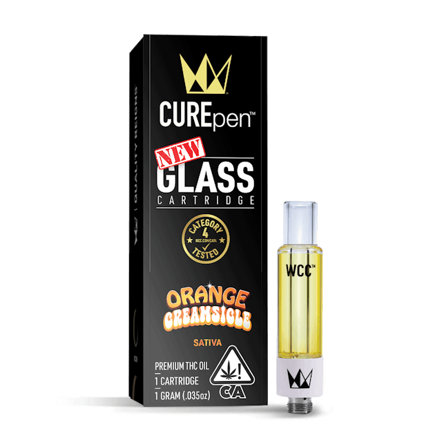 Photograph of product: Orange Creamsicle | 1g CUREpen Cart - 