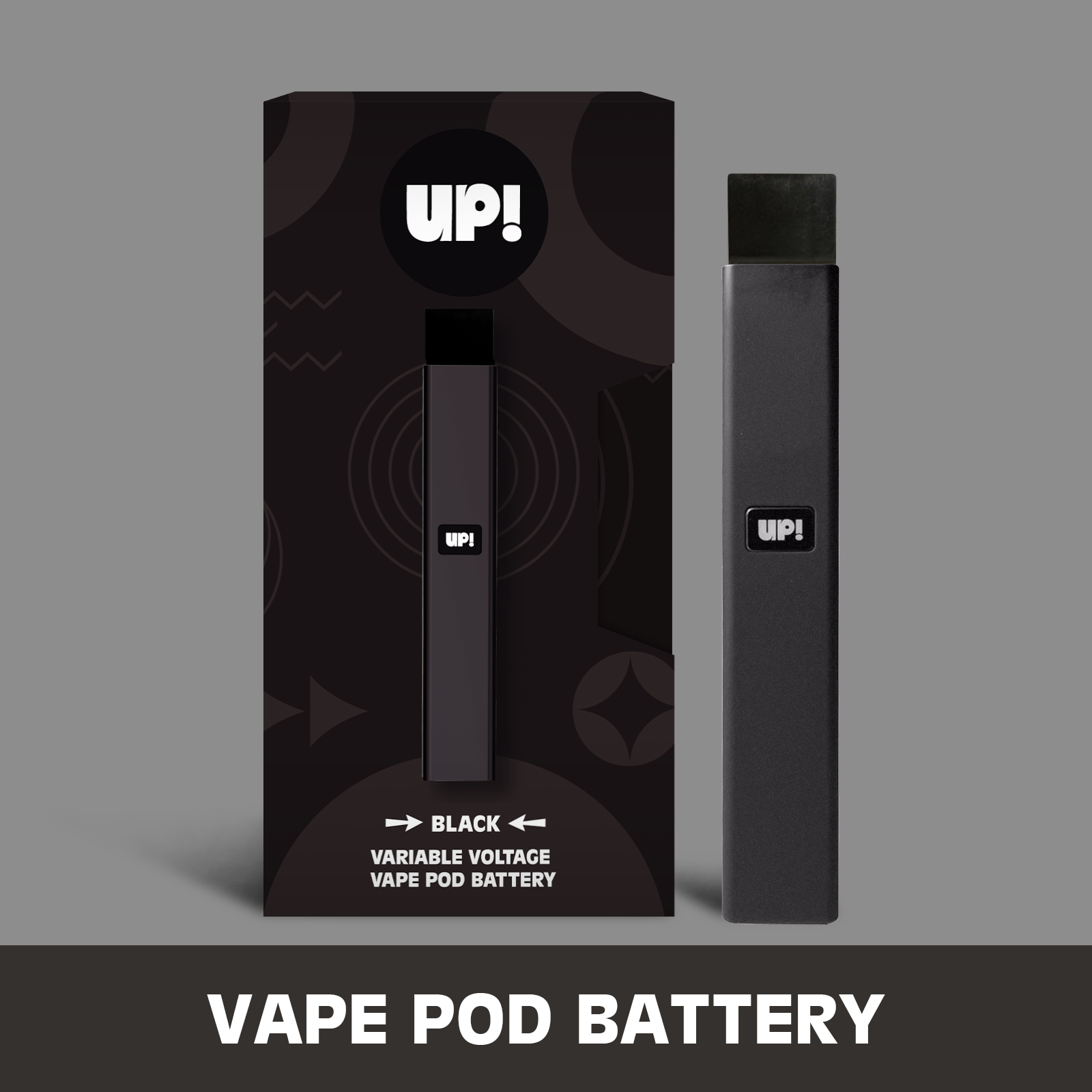 Photograph of product: UP! - Pod Variable Battery (Black)