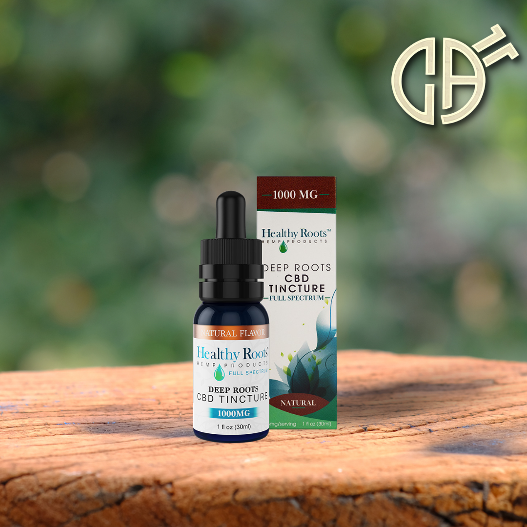 Photograph of product: Healthy Roots | Natural Flavored Hemp Drops - BOTH