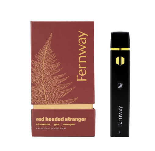 Photograph of product: Red Headed Stranger - Traveler - Disposable Pen - 2.0g