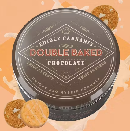 Photograph of product: Double Baked | Carrot Cake - Hybrid | 100mg