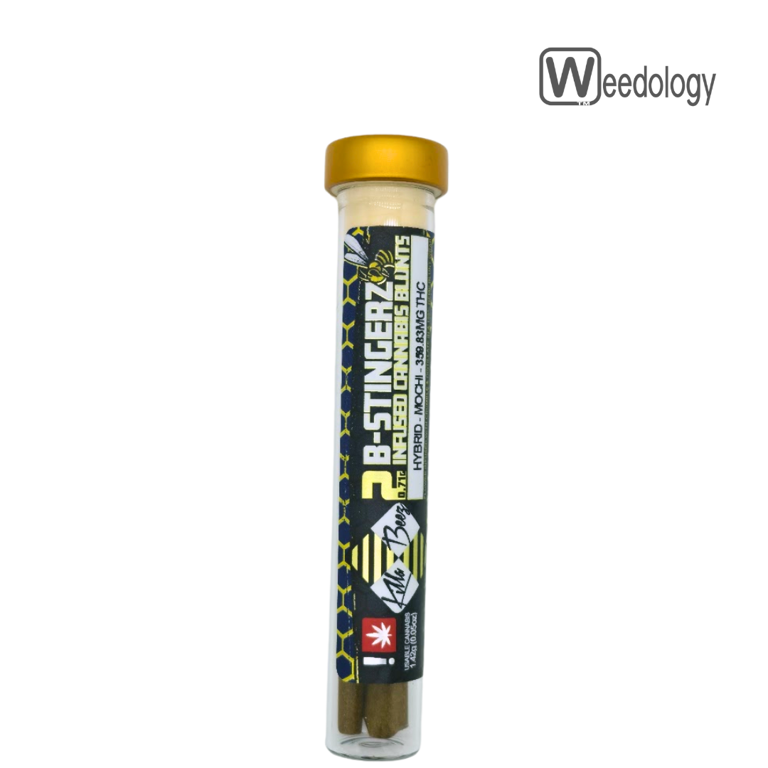 Photograph of product: Killa Beez 2pk MOCHI 0.71g Infused Blunts