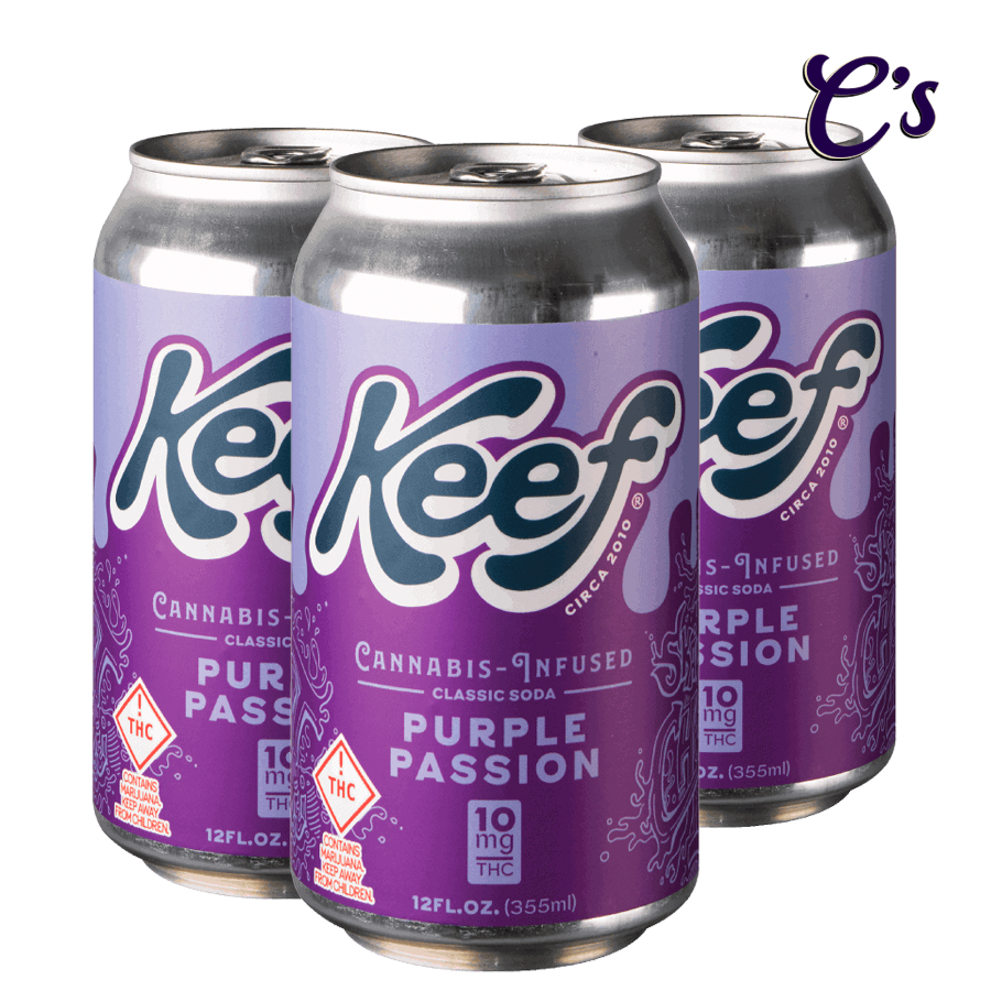 Photograph of Product: Keef | Soda (S) Purple Passion 10mg