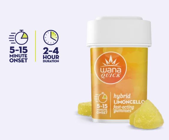 Photograph of product: Limoncello Quick Gummies | 100mg