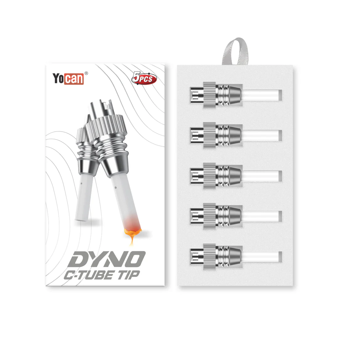Photograph of Product: Yocan | Dyno C-TUBE Tip Coils  | 5 Pieces