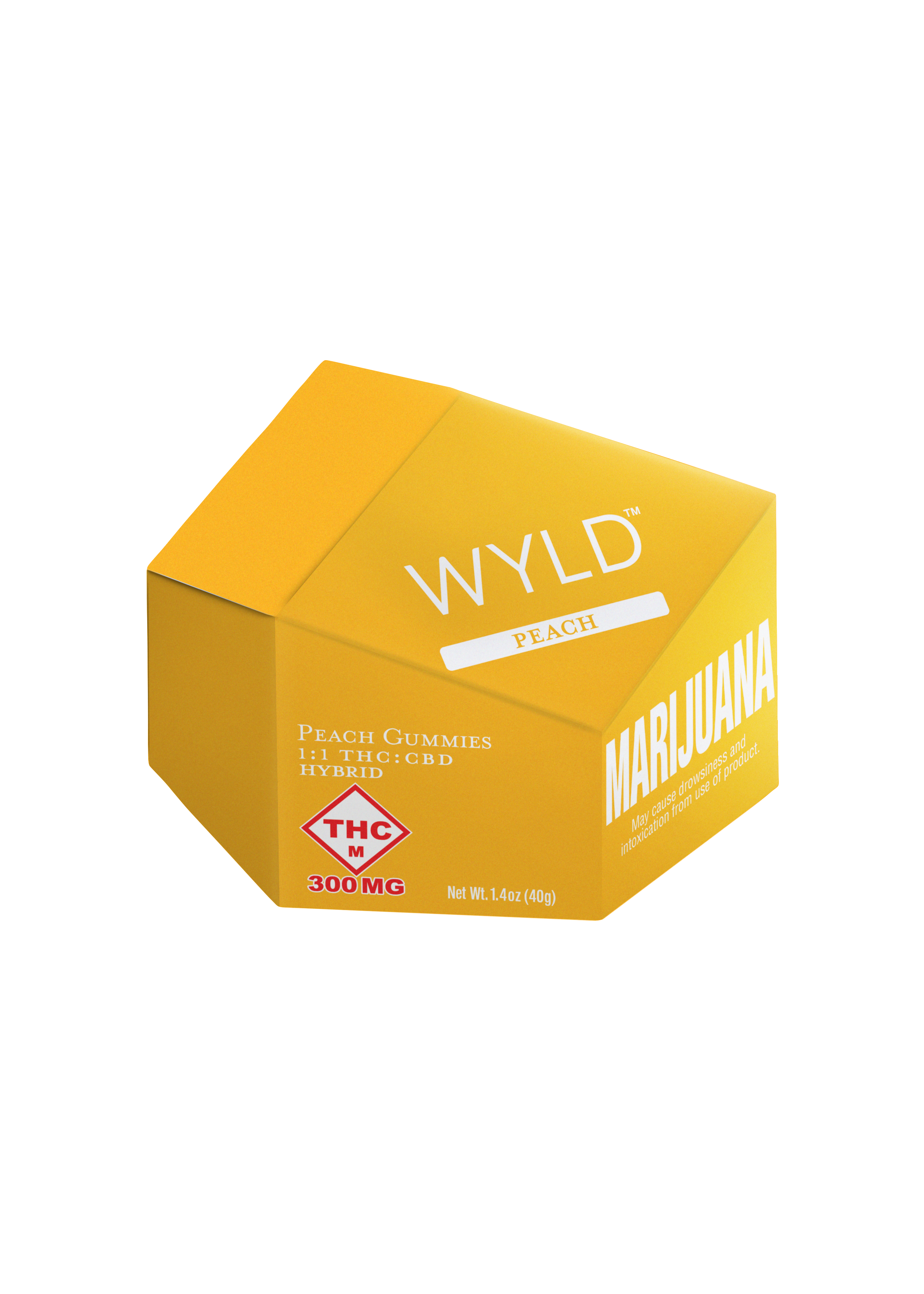 Photograph of product: WYLD - Gumdrops - Pear CBG 3:4 - 300mg