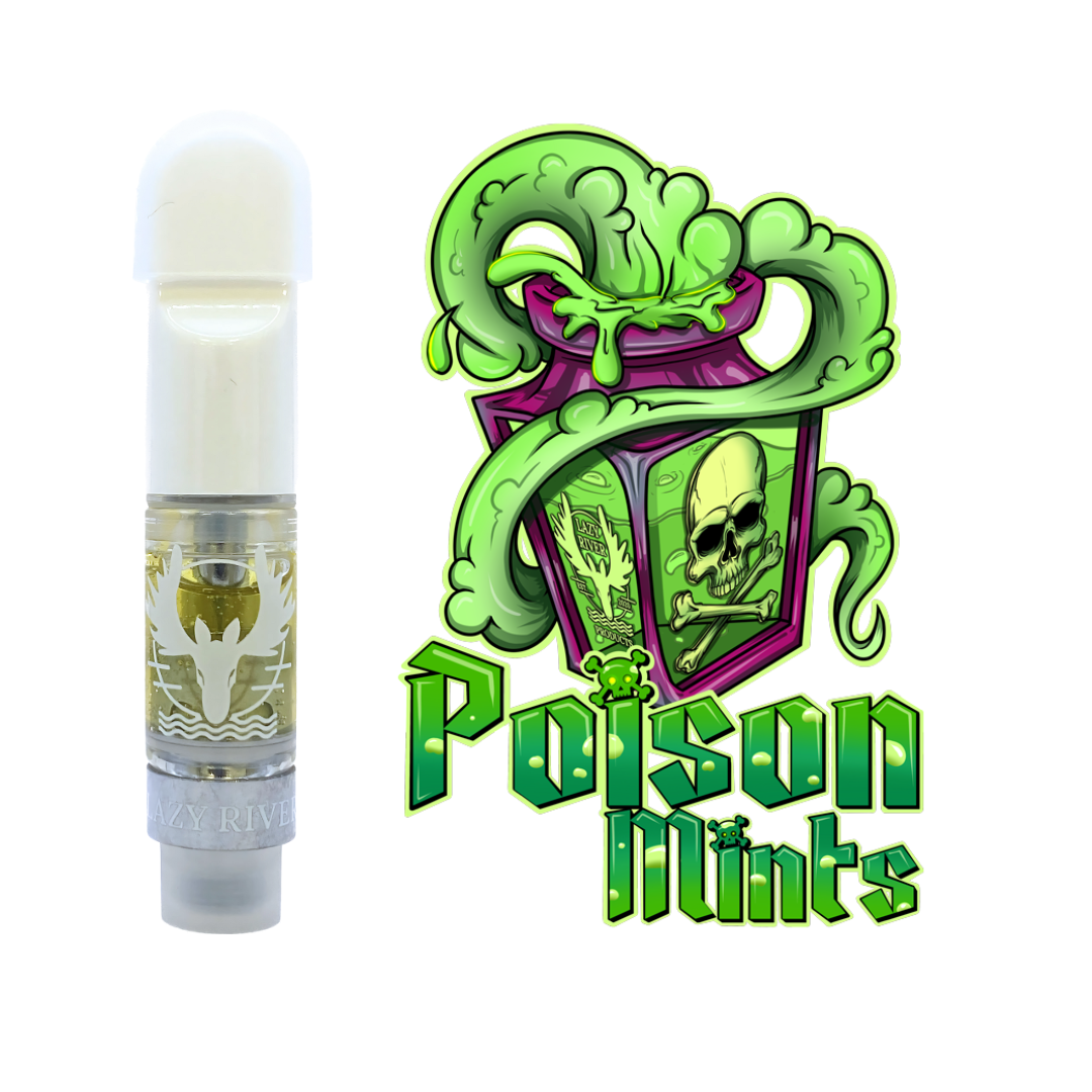 Photograph of product: Poison Mints Distillate Cart .5g (TAX INCLUDED)