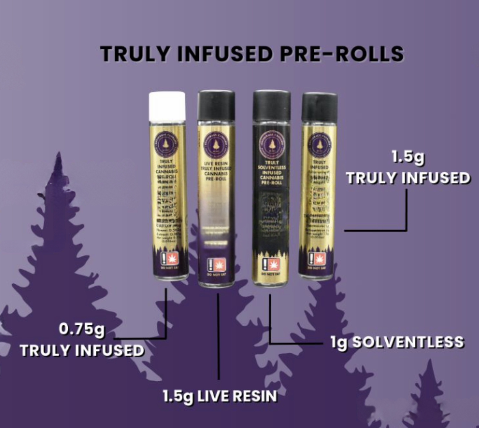 Photograph of product: Entourage Infused Pre-Roll | Super Silver Grease (S/H) x Greased Lightning (S/H)