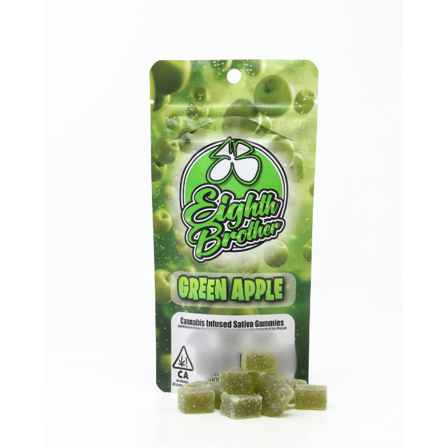 Photograph of product: 10CT- GREEN APPLE- GUMMIES