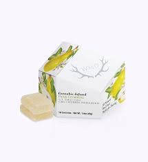 Photograph of product: Gummies - Pear - 1:1 TH-oui:CBG - 10ct (WYLD)