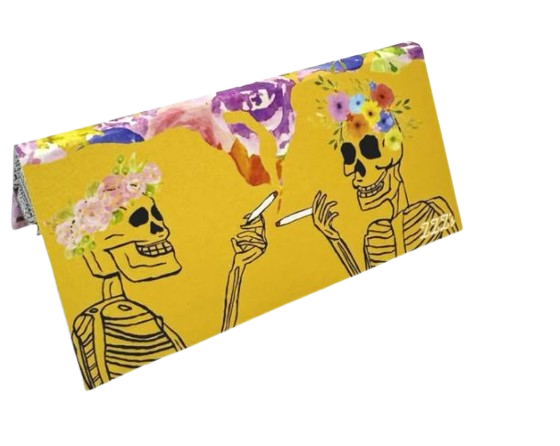 Photograph of product: ZZZ's - King Size "Deadly Flower" Slim Papers + Tips Filters- 32pk