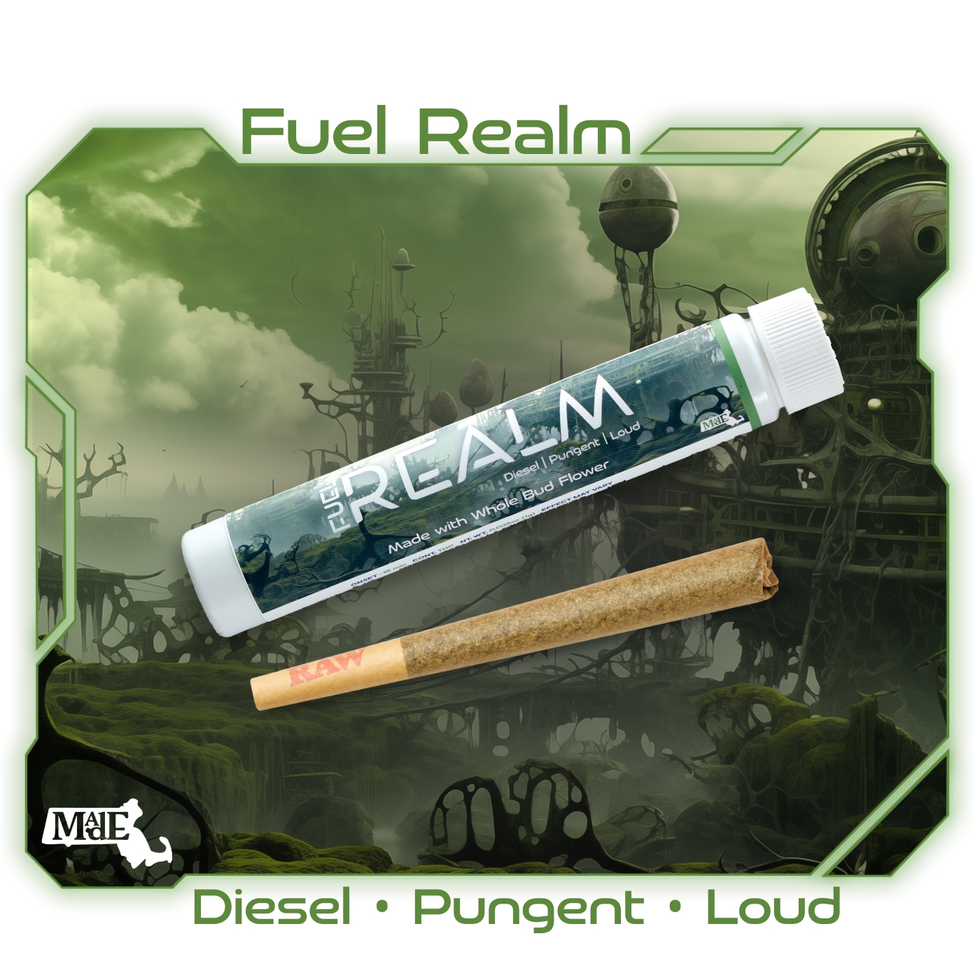 Photograph of product: Realm - Govermint Oasis - Pre-Roll - 1g