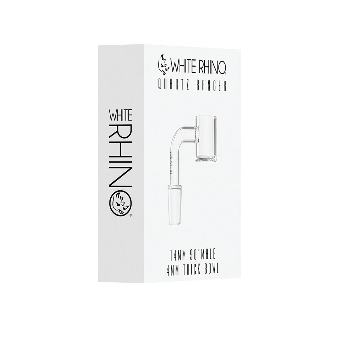 Photograph of product: Quartz Banger I White Rhino I 14M 90 Degree