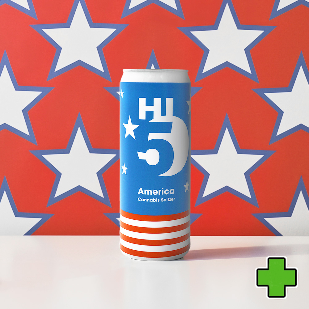 Photograph of product: America Seltzer [HIGH-DOSE] (4pk) (100mg) (6 for $95)