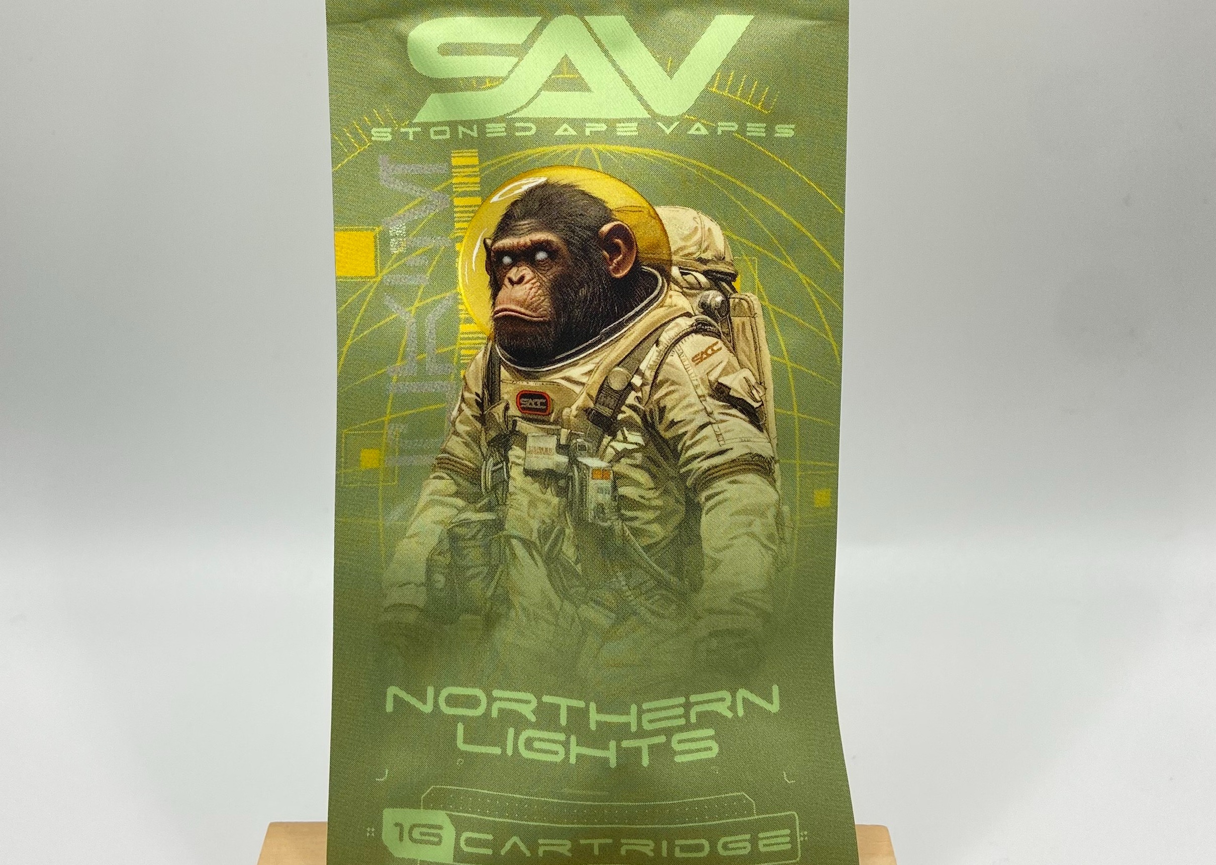 Photograph of product: Stoned Ape - Northern Lights Cartridge - 1g