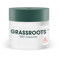 Photograph of product: Grassroots | RSO Capsules | 100mg 10pk