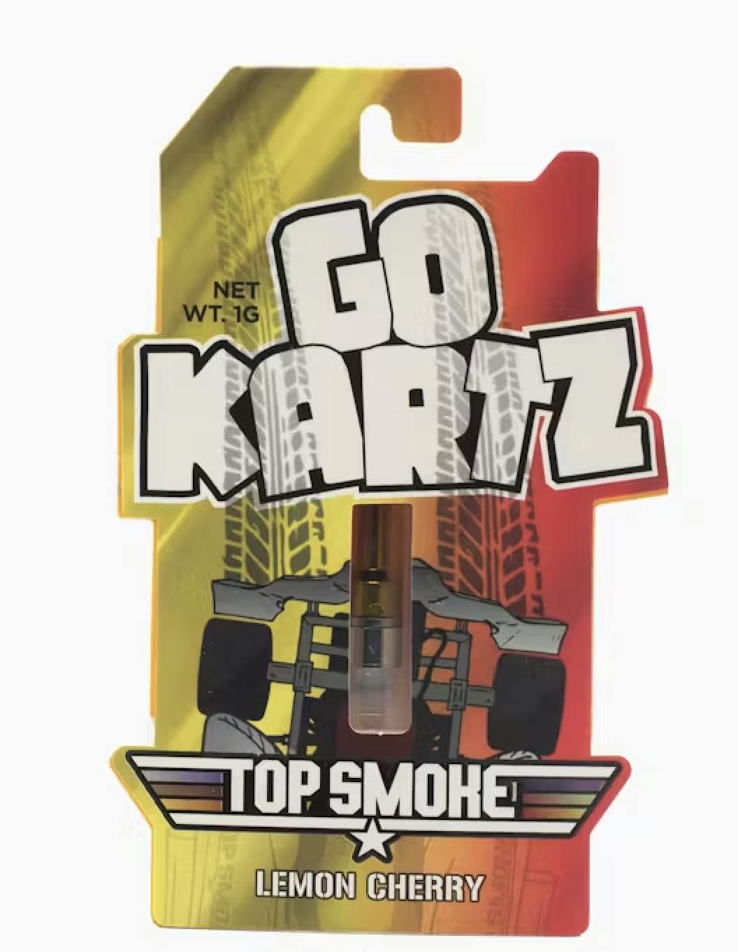 Photograph of product: TOP SMOKE - GO KARTZ | LEMON CHERRY - CART HYBRID