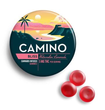 Photograph of product: Camino Watermelon Lemonade Infused Gummies 00204