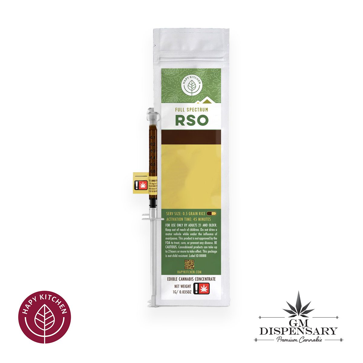 Photograph of product: Hapy Kitchen - Oui'd Pancake RSO