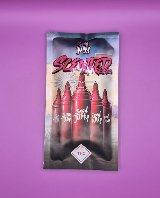 Photograph of product: $10 1g Preroll - Scented Marker - Seed Junky