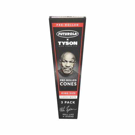 Photograph of product: Futurola x Tyson 2.0 King Size PR Cones - 3pk