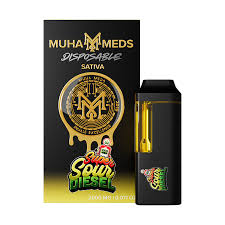 Photograph of product: MuhaMeds Disposable Super Sour Diesel