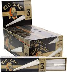 Photograph of product: Zig Zag | King Size Cone | 3pk