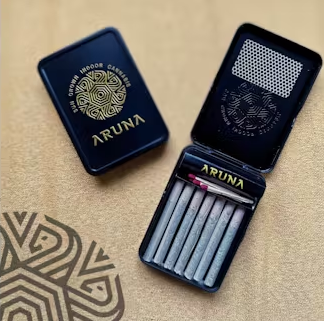 Photograph of product: Grape Gas | 3.5g | Pre-Roll 7 pk | Aruna