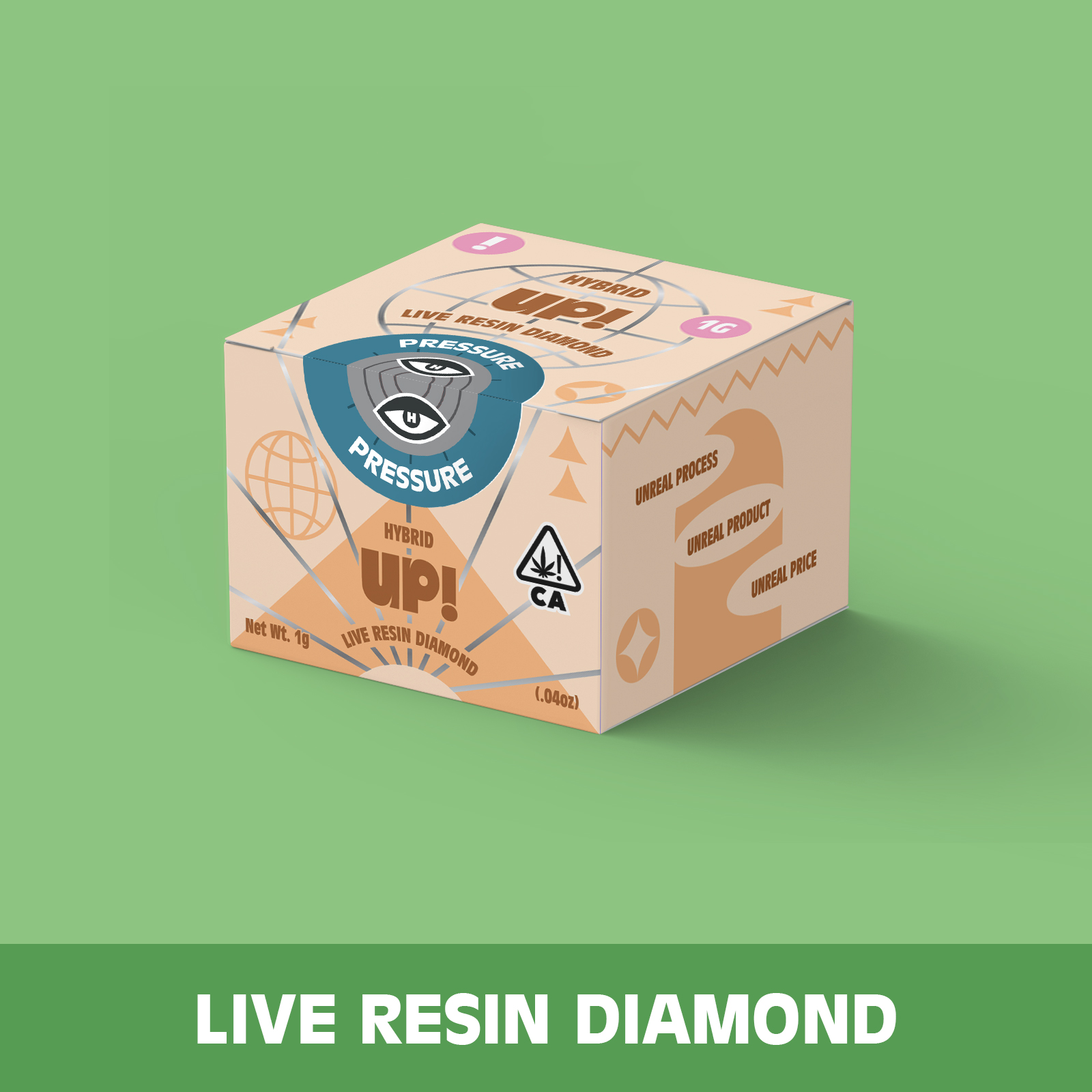 Photograph of product: UP! - Pressure (Hybrid) Diamonds