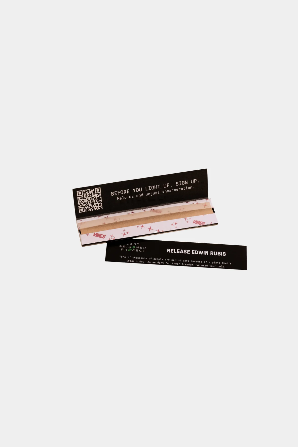 Photograph of Product: VIBES x Release Papers - Booklets - King Size Slim - Ultra-Thin