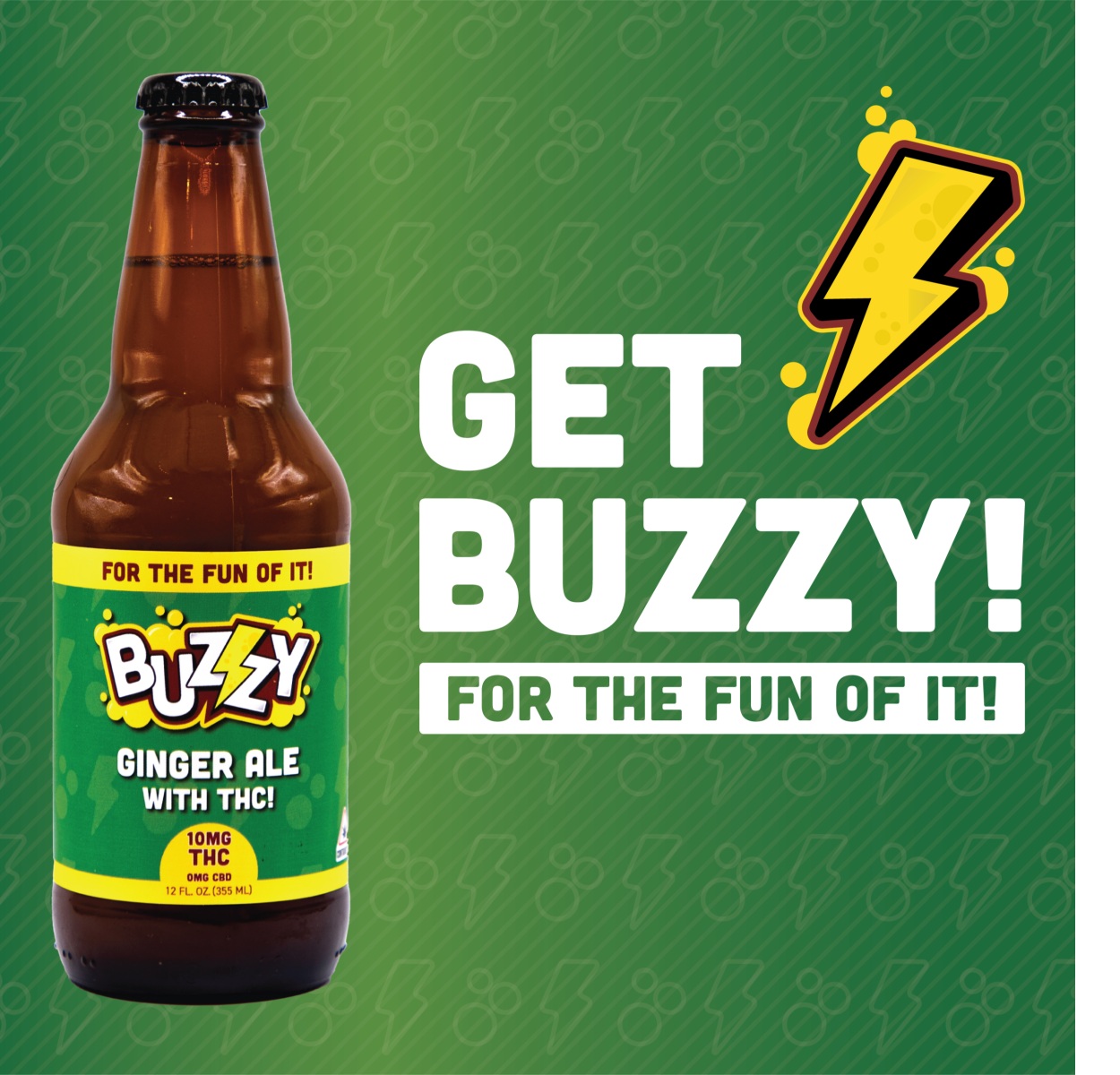 Photograph of product: BZY | Buzzy Ginger Ale | 10mg TH-oui