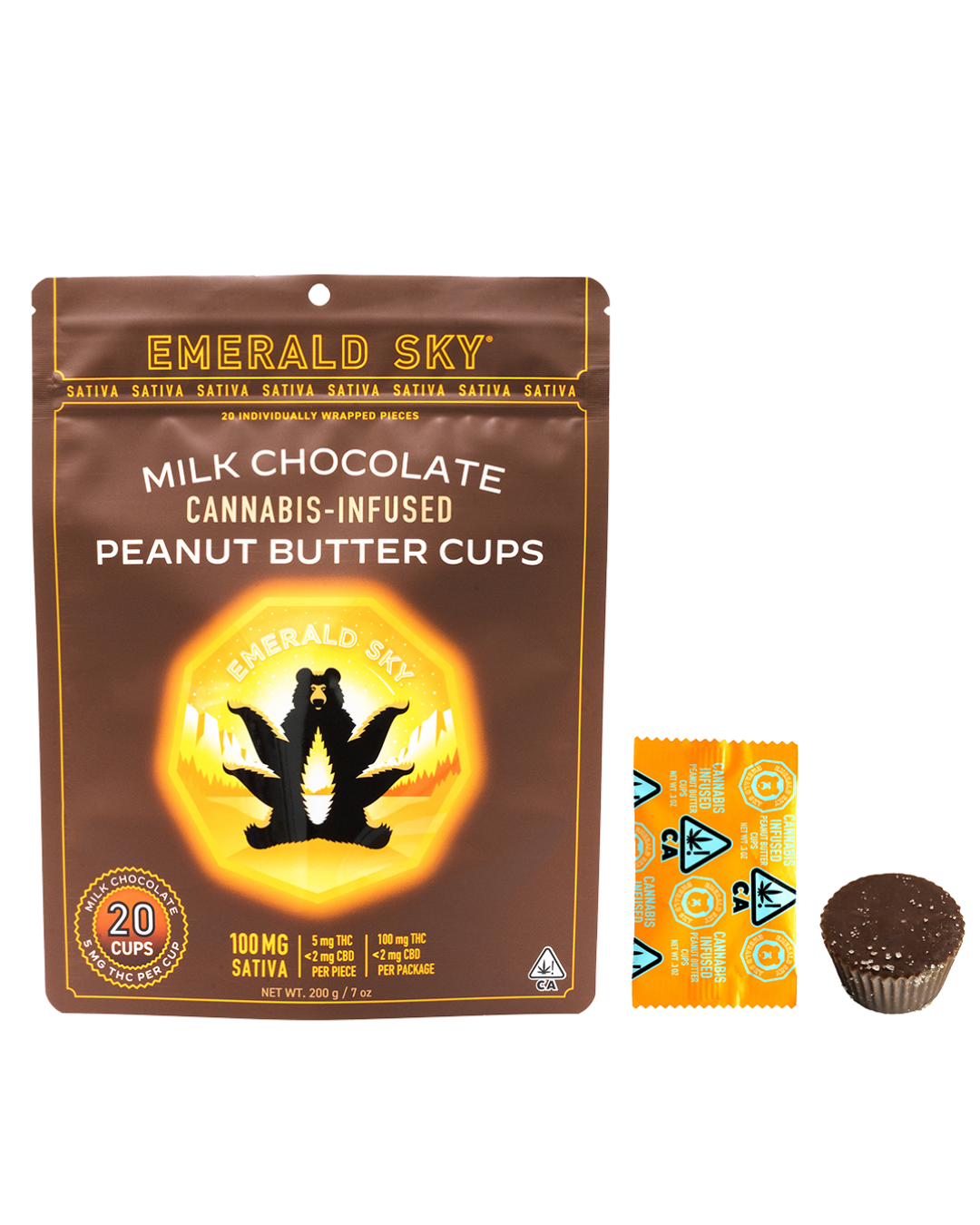 Photograph of product: PEANUT BUTTER CUPS (S) 20PK