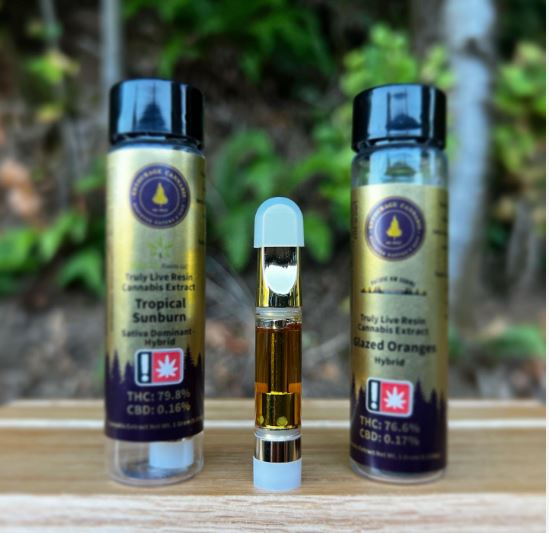 Photograph of product: Live Resin Cartridge | Jillybean | 1g