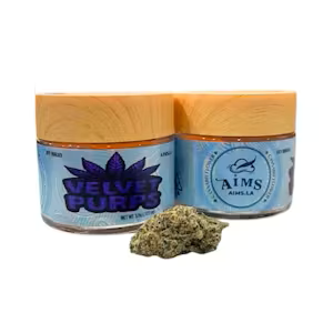 Photograph of product: AIMS - VELVET PURPS 3.5 GRAMS