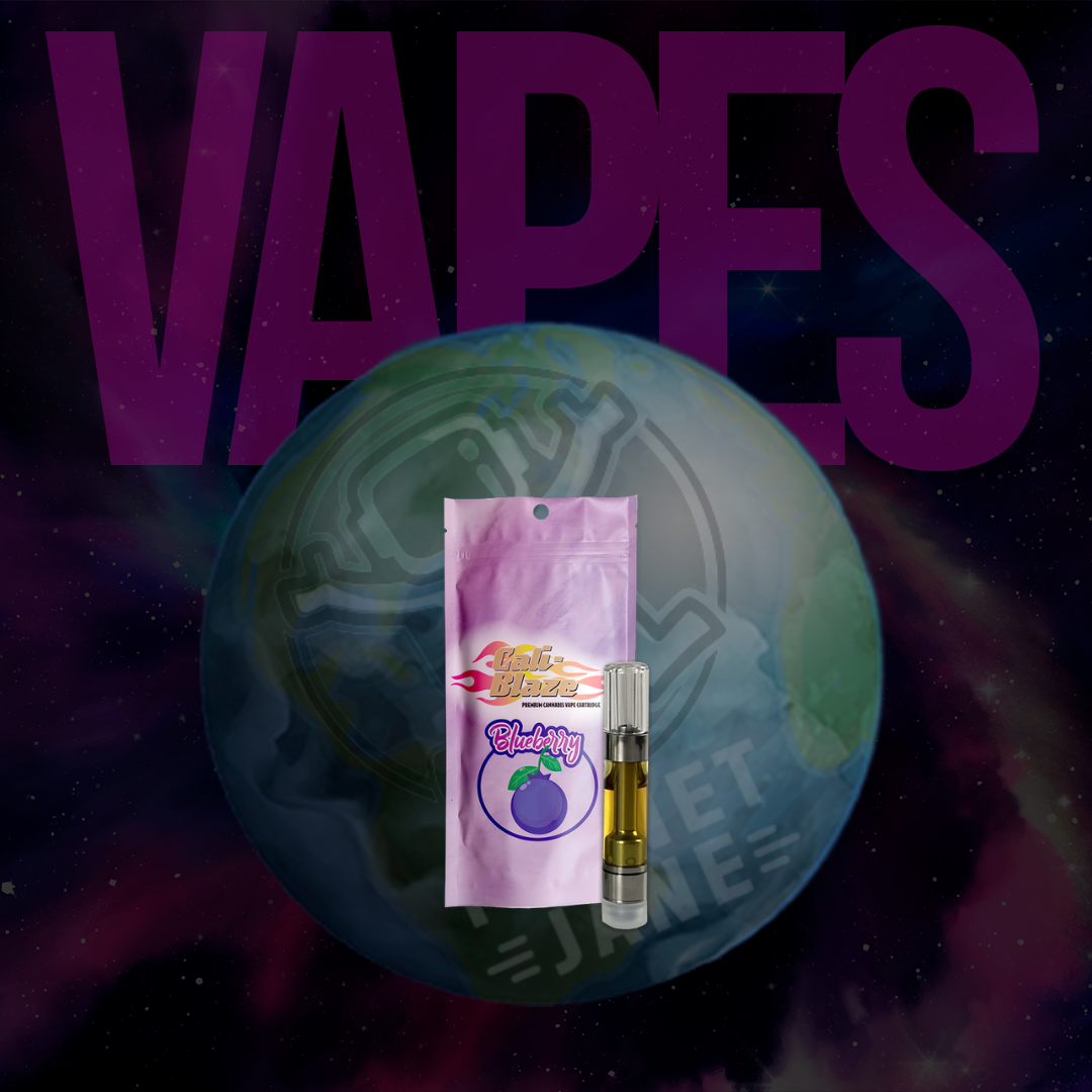 Photograph of product: Cali Blaze - 1g Cart - Blueberry Oui'd