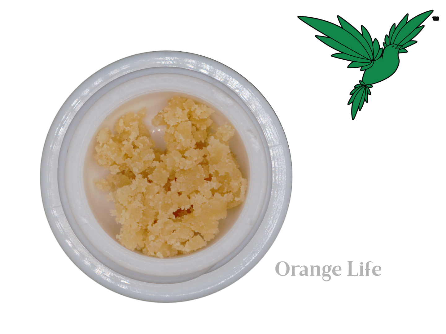 Photograph of product: Green Treets Focus Bucket - Orange Life Wax
