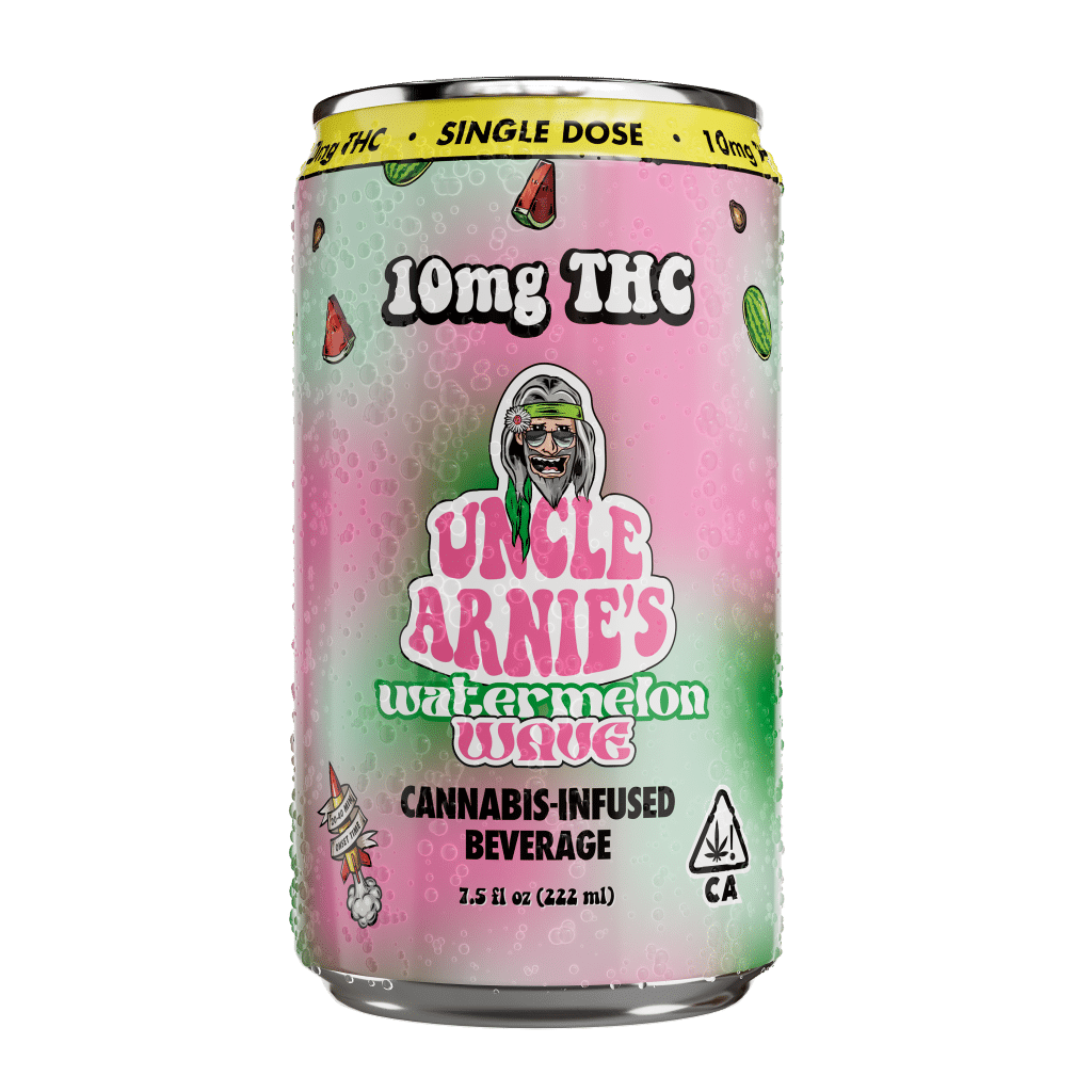 Photograph of product: Uncle Arnies - Watermelon Wave 7.5oz Drink 10mg