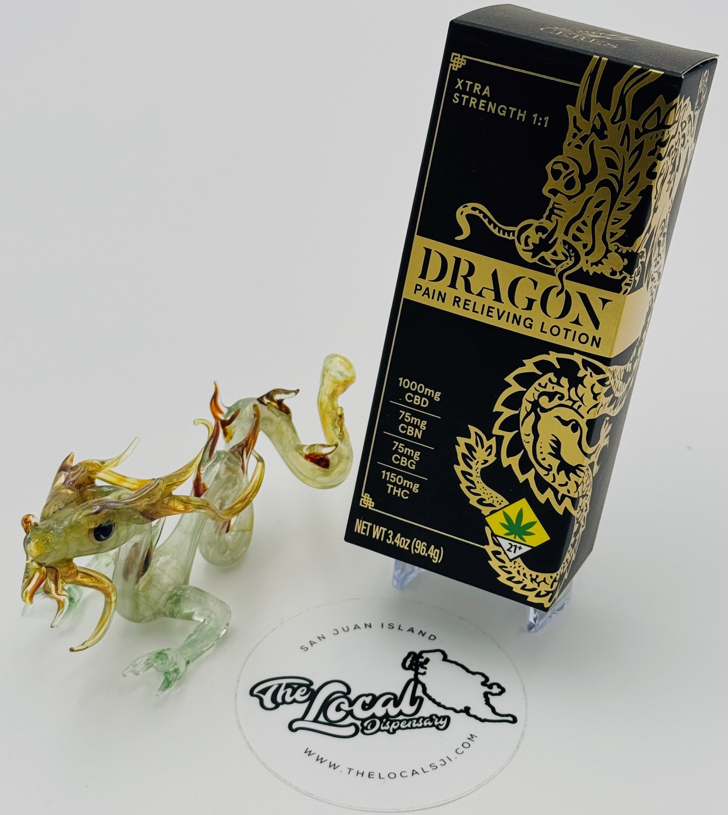 Photograph of Product: Xtra Strength 1:1 Dragon Lotion Squeeze 3.4oz