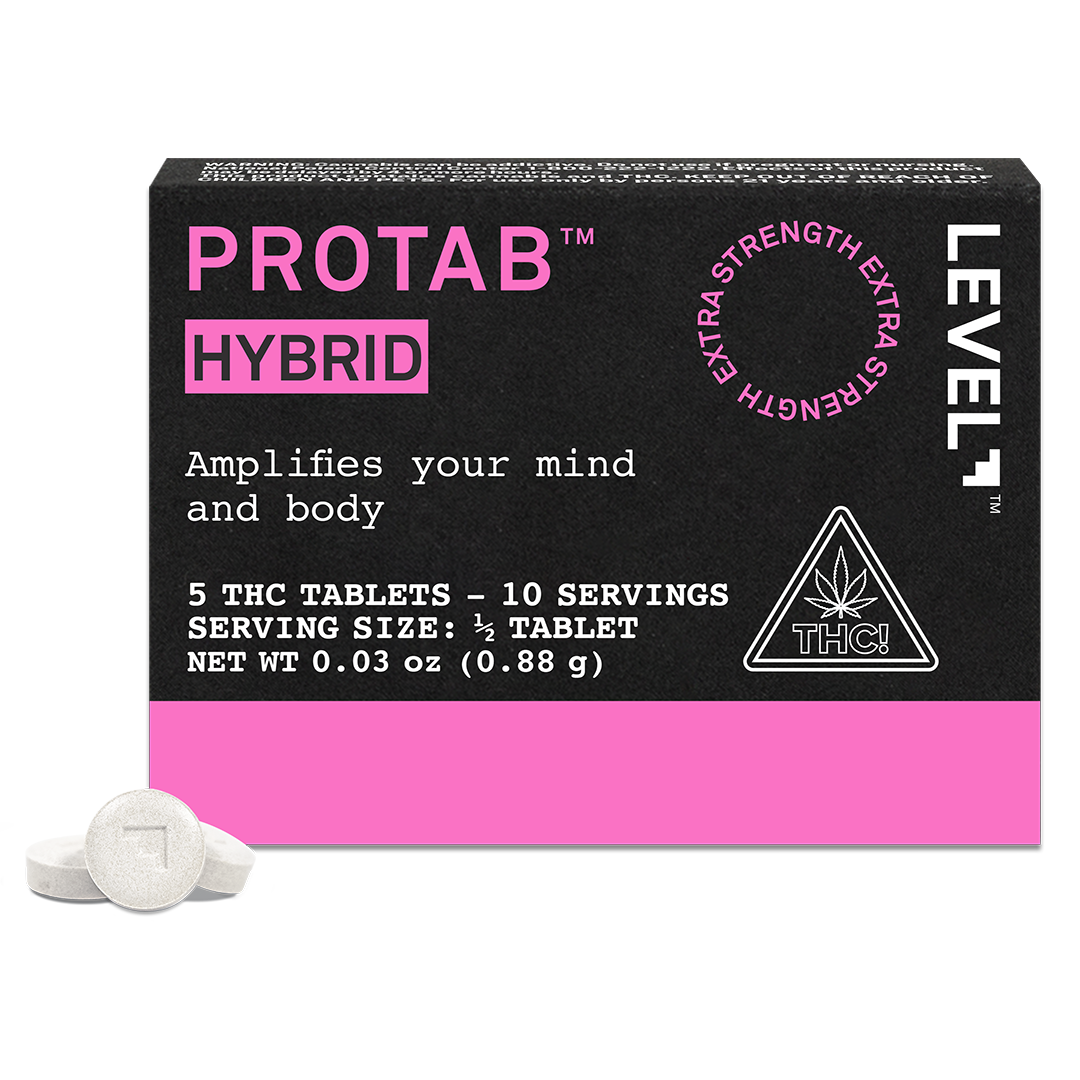 Photograph of product: LEVEL - Hybrid Protab Extra Strength 5pk | 20mg TH-oui per Tablet